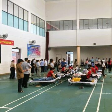 Cụm thi đua Công đoàn ngành tổ chức Ngày hội Hiến máu tình nguyện đợt I/2024