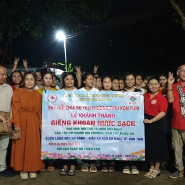 Kon Tum Trao giếng khoan nơi thật sự thiếu nước