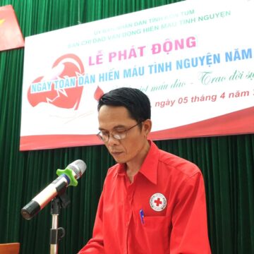 Kon Tum Tổ chức Lễ Ngày toàn dân hiến máu tình nguyện